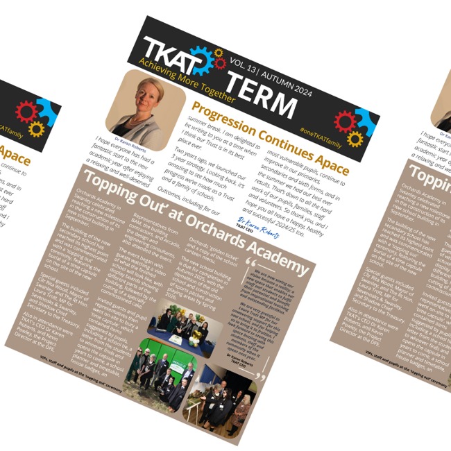 The Autumn 2024 edition of our TKAT Term newsletter is here!