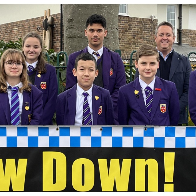 ֱ's Chichester High School proudly supports Road Safety Week 2024