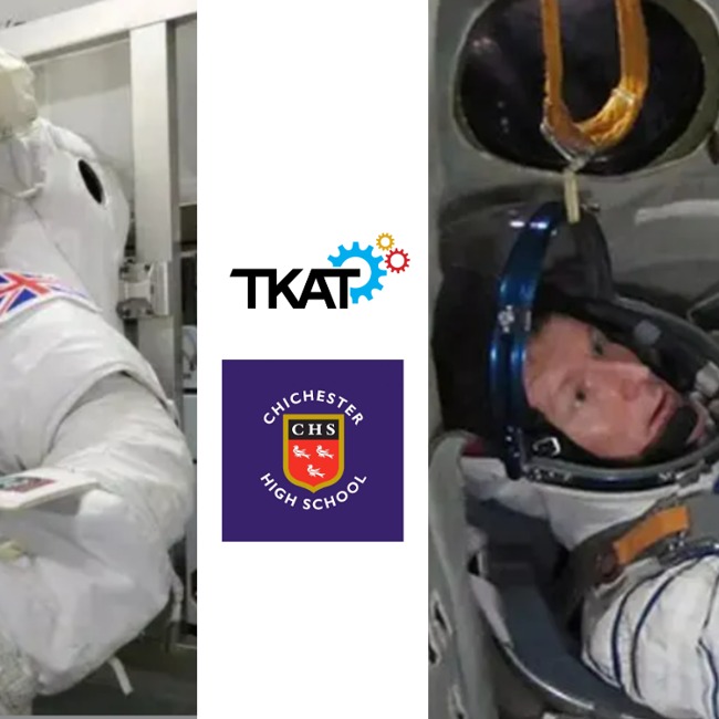 Former UK astronaut and TKAT pupil Tim Peake describes influence of Chichester High School