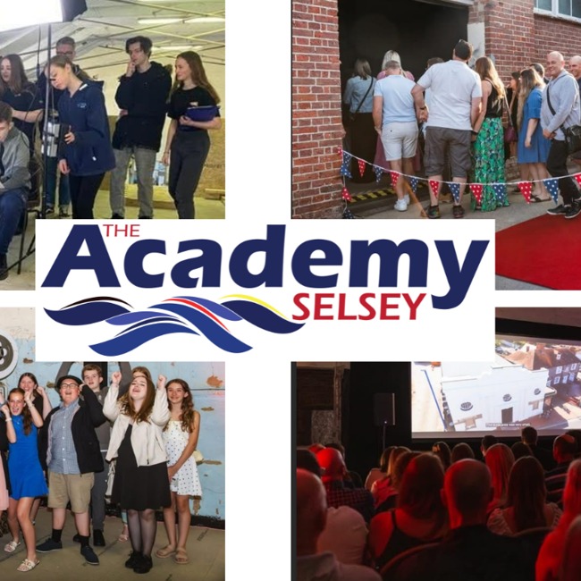 The Academy, Selsey celebrate the premiere of "Selsey Pavilion - The Journey So Far" – a documentary the students created.