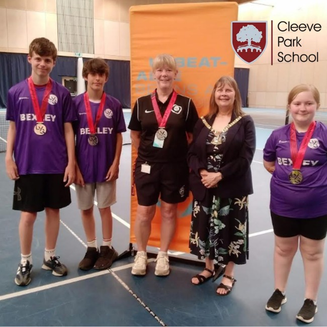Cleeve Park School are Boccia Silver Medalists!
