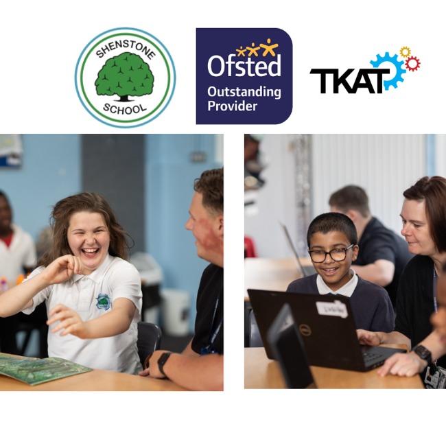 TKAT's Shenstone School is an outstanding special school