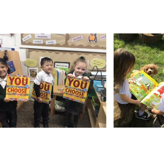 Free reading book initiative for all TKAT reception children