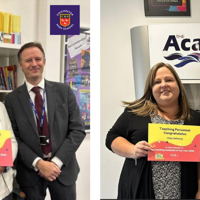 TKAT colleagues are nominated for Teaching Assistant of the Year 2025