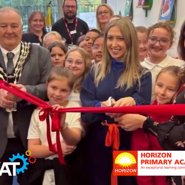 Horizon Primary Academy unveils brand-new library