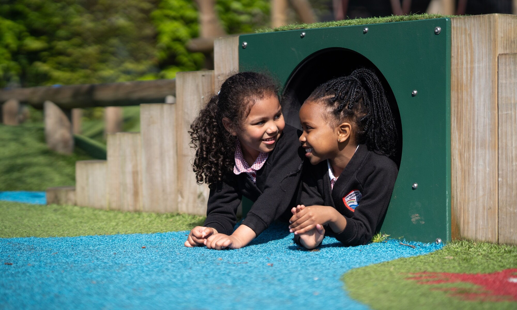 ƹƵ Trust Students Playing in Playground