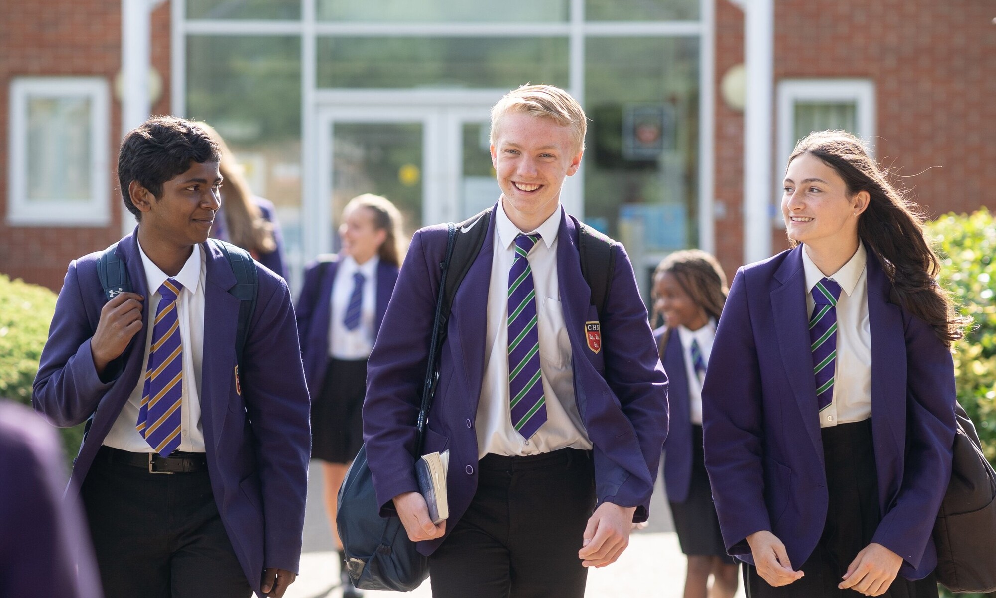 TKAT Trust Students Walking into School